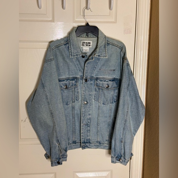 Walker Texas Ranger Chuck Norris Cast and Crew 96-97 Jacket Large Y2K Denim - Picture 9 of 10